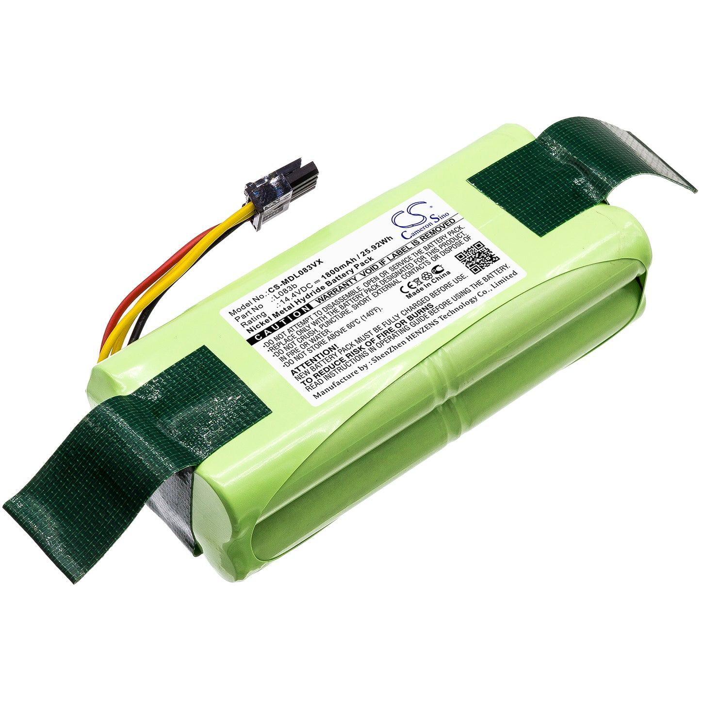 Akku Midea R1-L083B 1800mAh / 25.92Wh