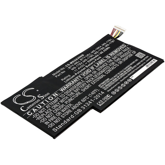 Batteri till MSI WS63 8SL-022CA 5300mAh / 60.42Wh