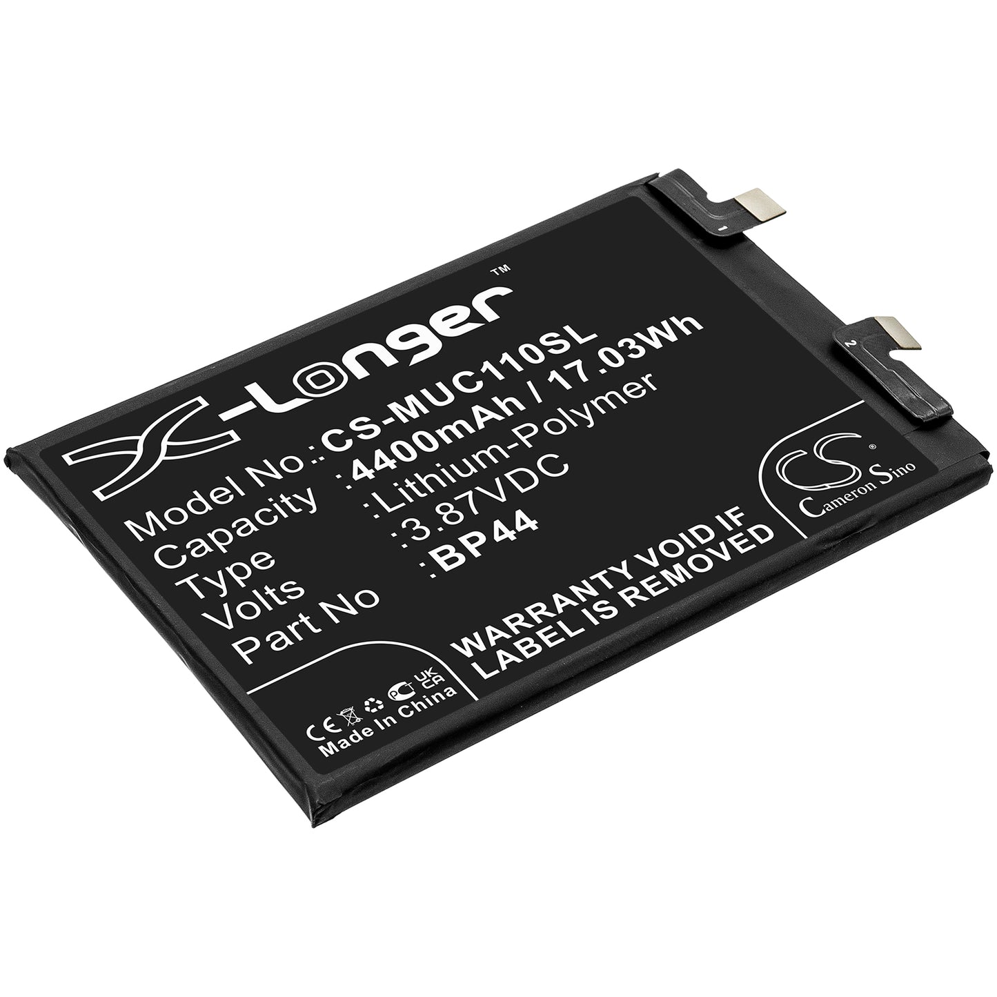 Battery for Xiaomi CC11 4400mAh / 17.03Wh