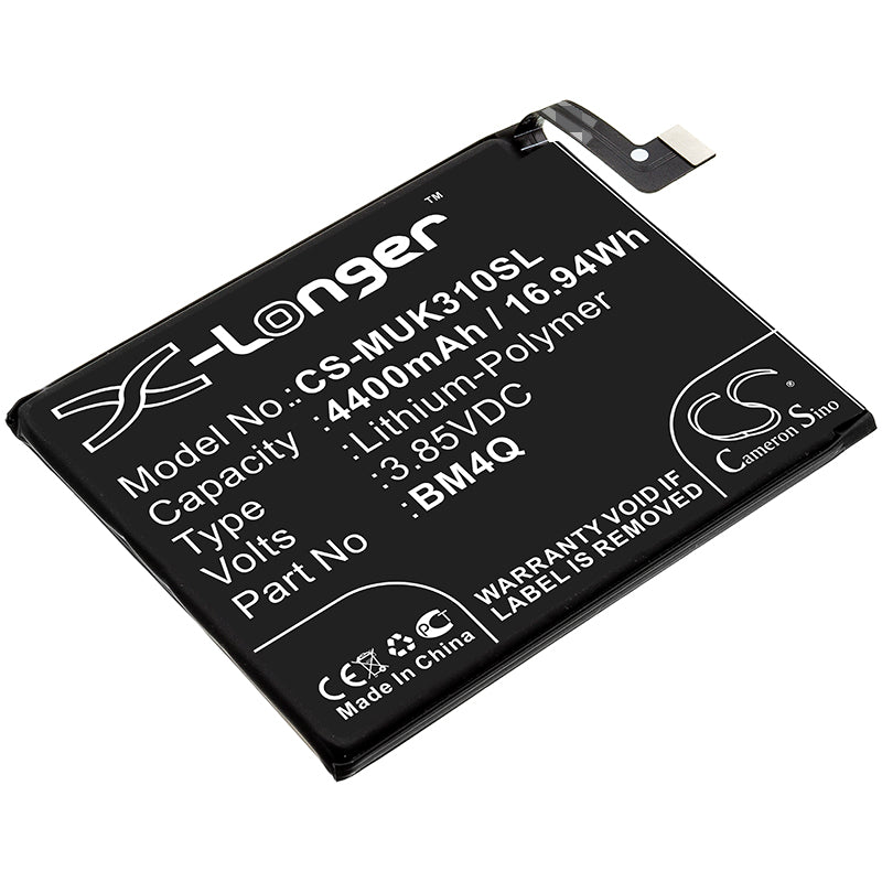 Battery for Xiaomi M2004J11G 4400mAh / 16.94Wh