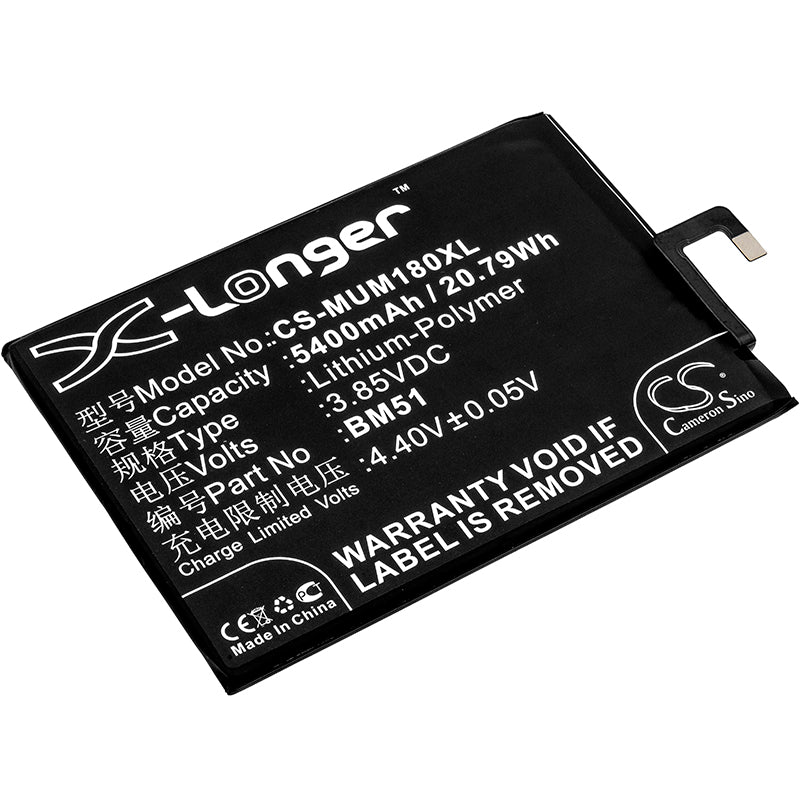 Akku Xiaomi M1804E4A 5400mAh / 20.79Wh