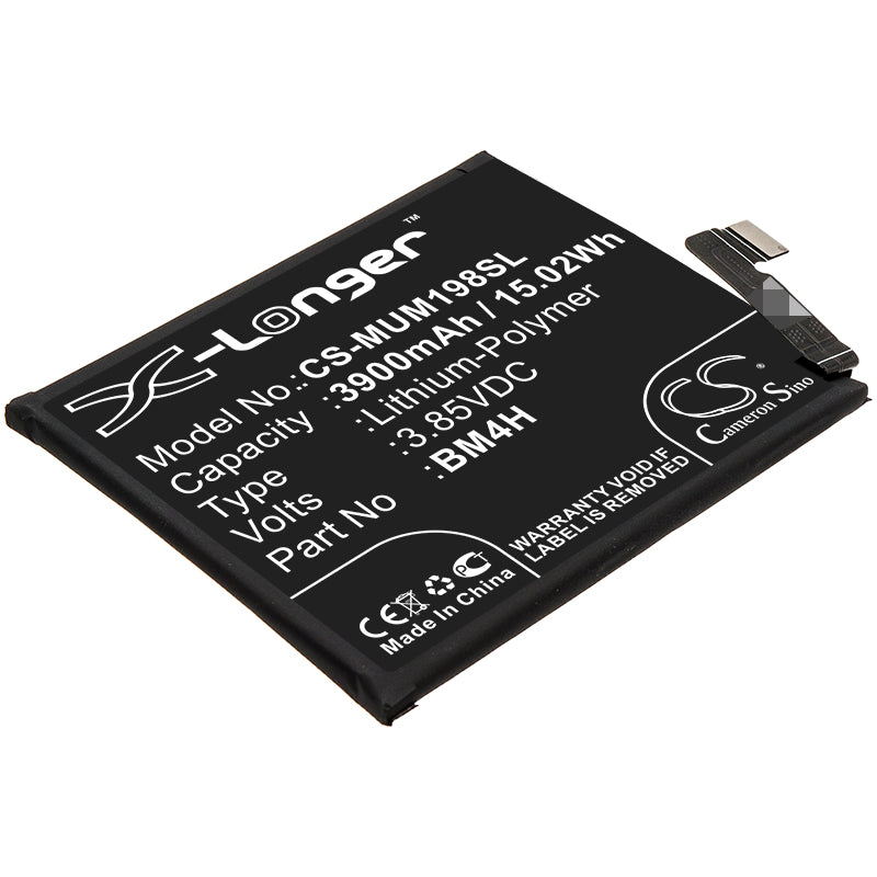 Battery for Xiaomi M1908F1XE 3900mAh / 15.02Wh