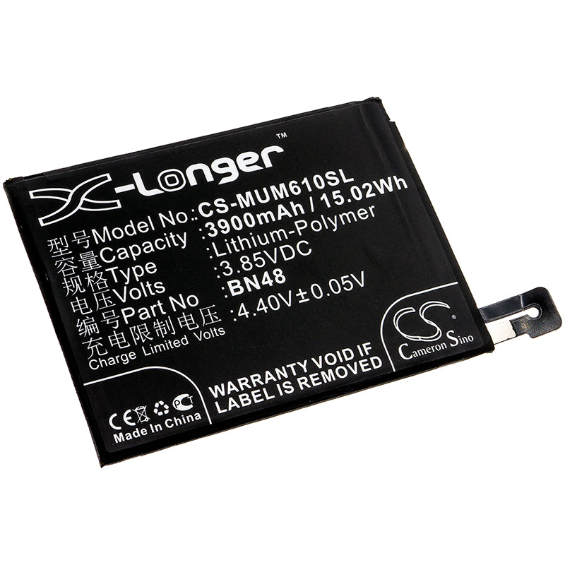 Akku Xiaomi M1806E7TG 3900mAh / 15.02Wh