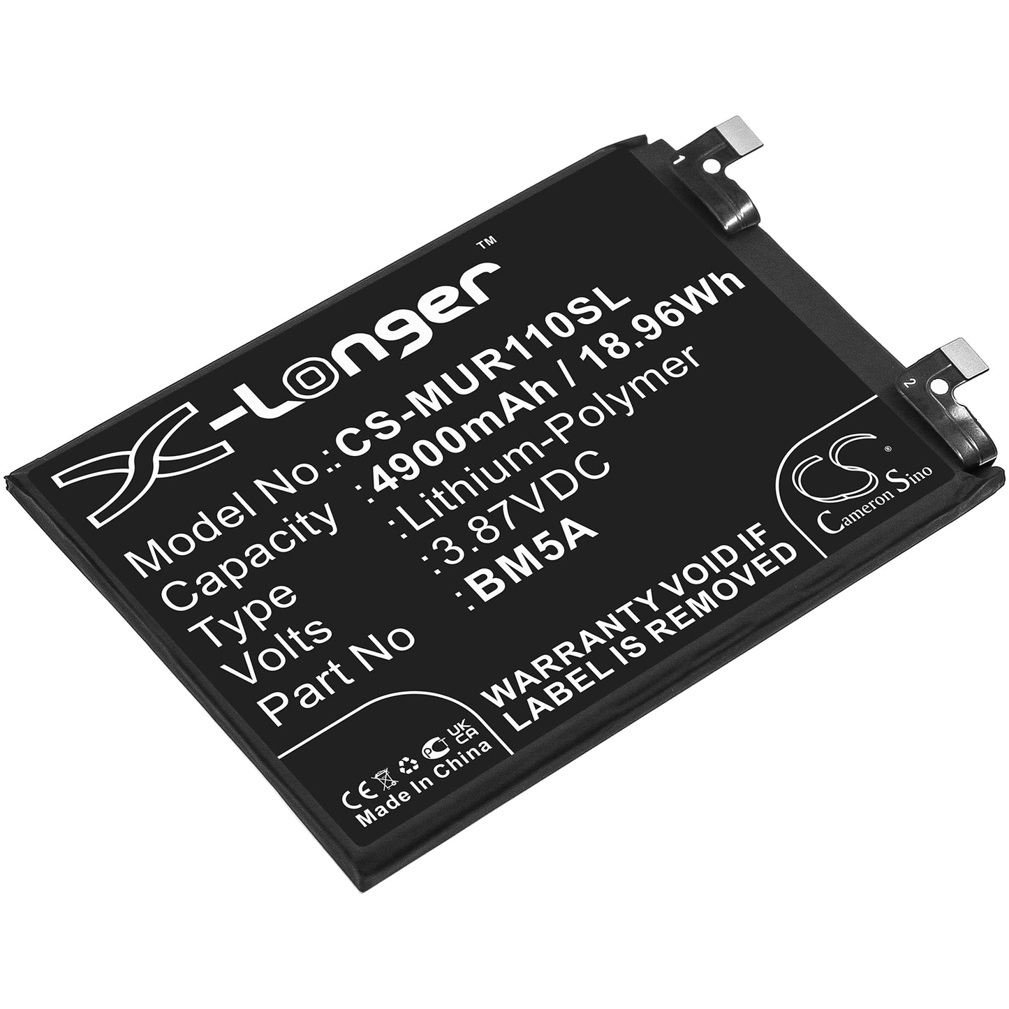 Battery for Xiaomi Note 11i 5G 4900mAh / 18.96Wh