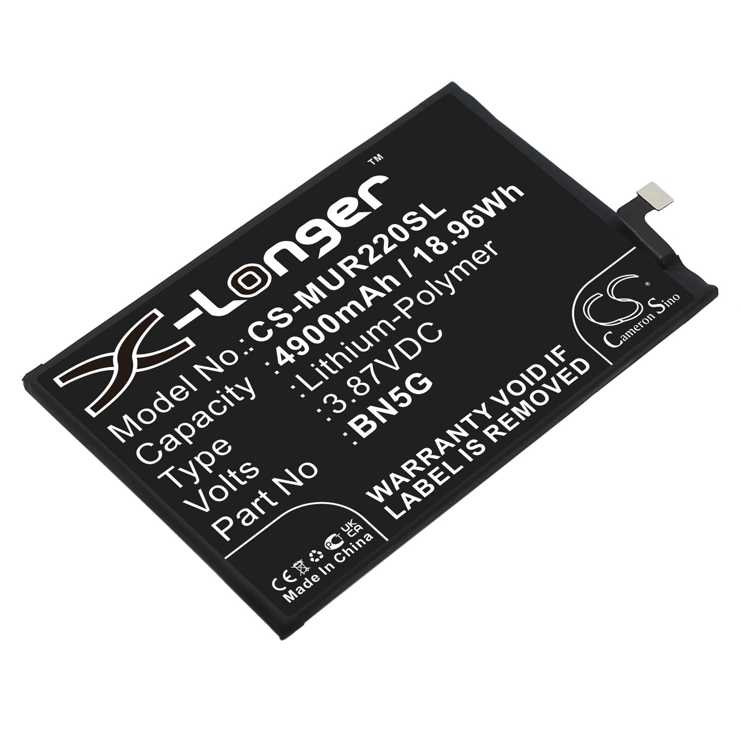 Akku Xiaomi 220233L2C 4900mAh / 18.96Wh