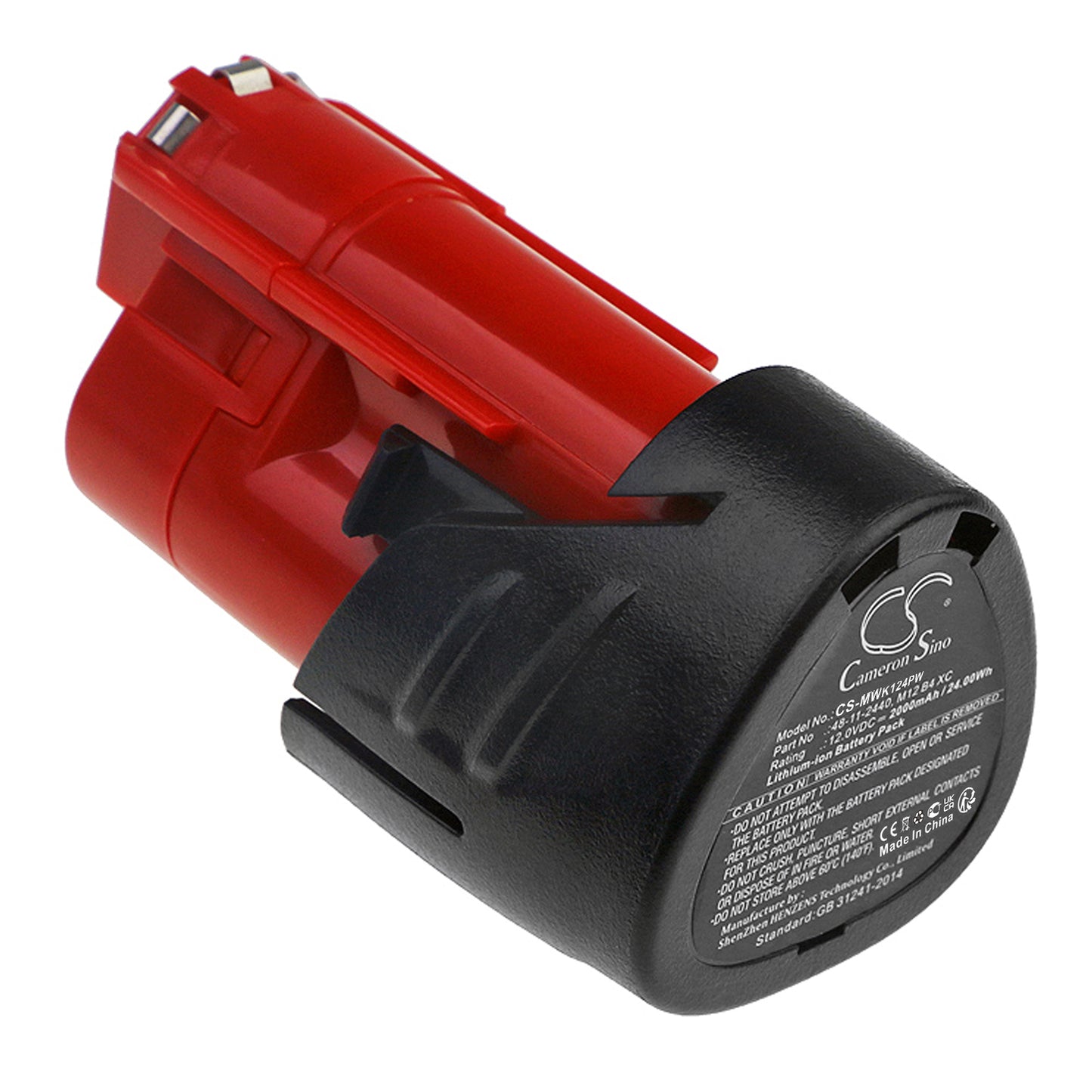 Batteri till Milwaukee M12 HPT-202C 2000mAh / 24.00Wh