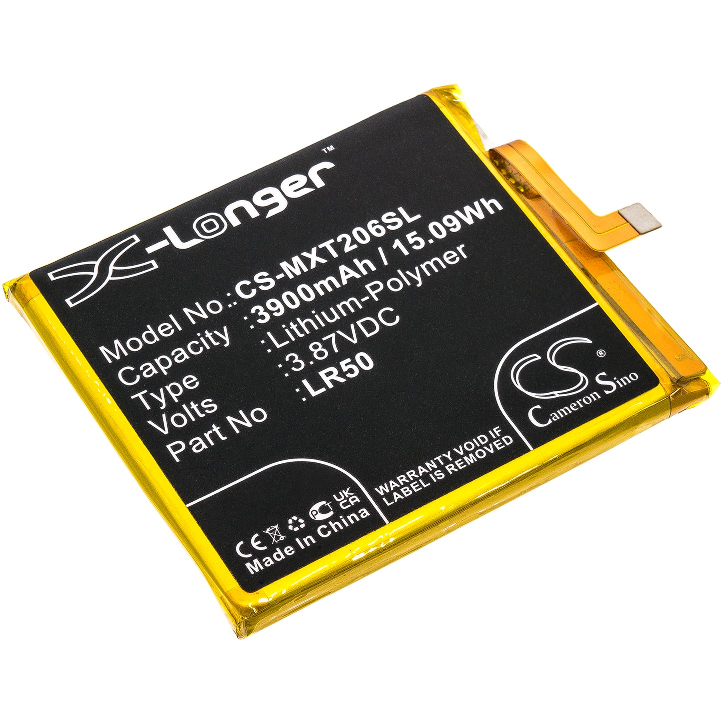 Akku Motorola Moto Edgelle 3900mAh / 15.09Wh