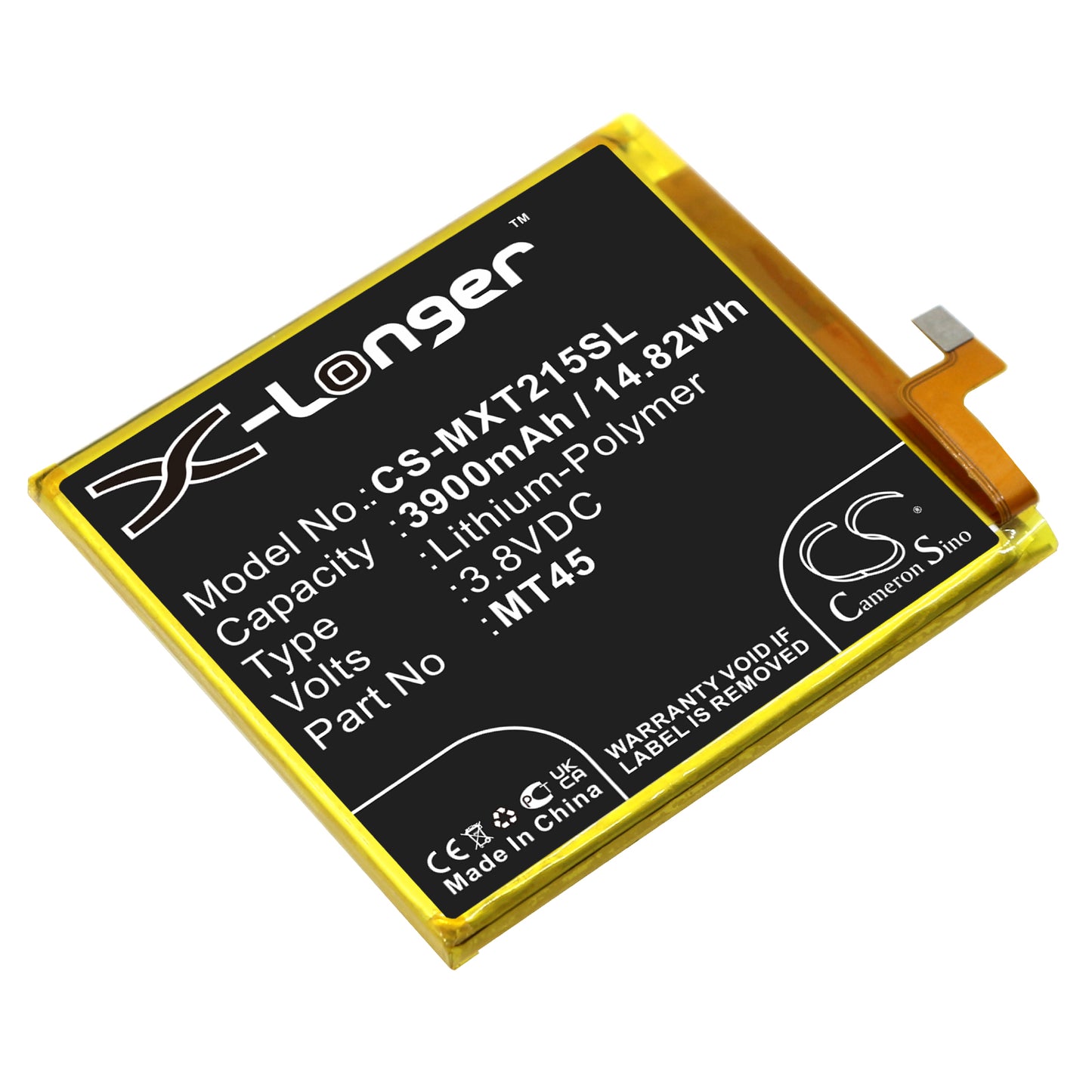 Battery for Motorola Edge 20 Pro 3900mAh / 14.82Wh