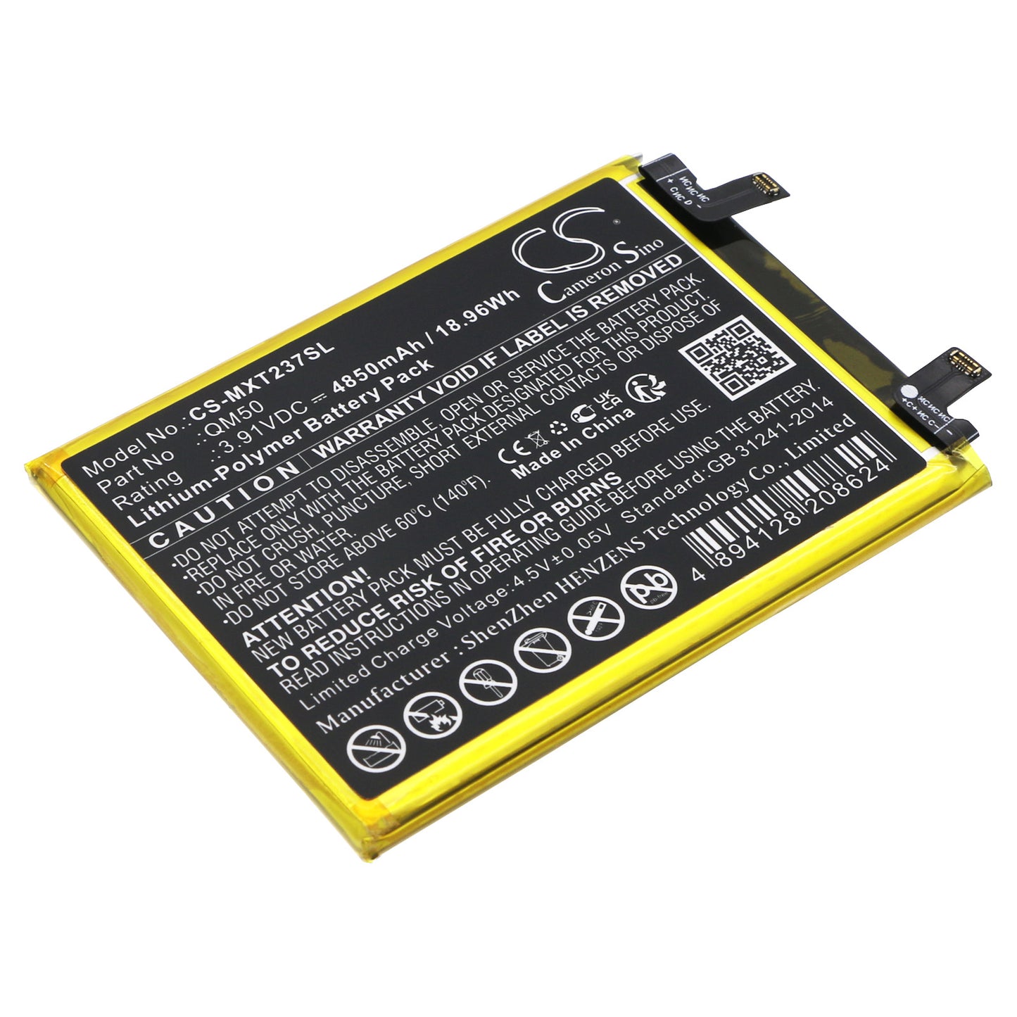 Akku Motorola XT2307-2 4850mAh / 18.96Wh