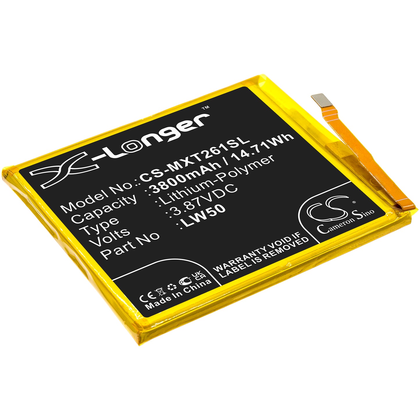 Akku Motorola XT2061-3 3800mAh / 14.71Wh