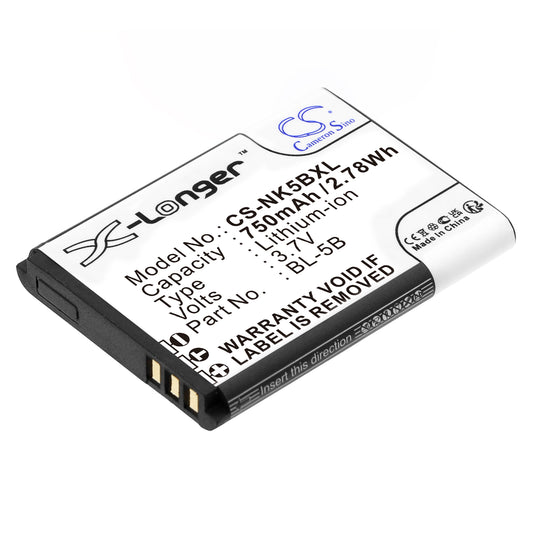 Batteri till Alcatel OT-S680 750mAh / 2.78Wh