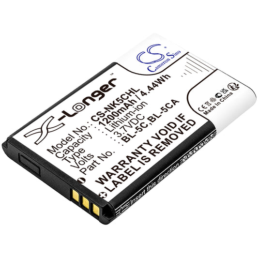 Battery for Wintec WBT-202 1200mAh / 4.44Wh