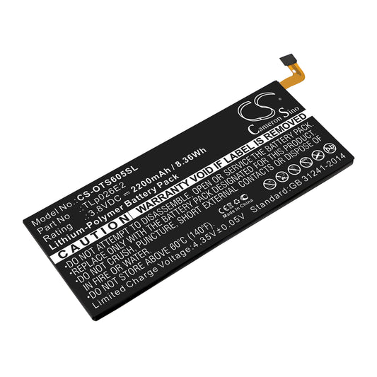 Battery for BlackBerry STH100-2 2200mAh / 8.36Wh