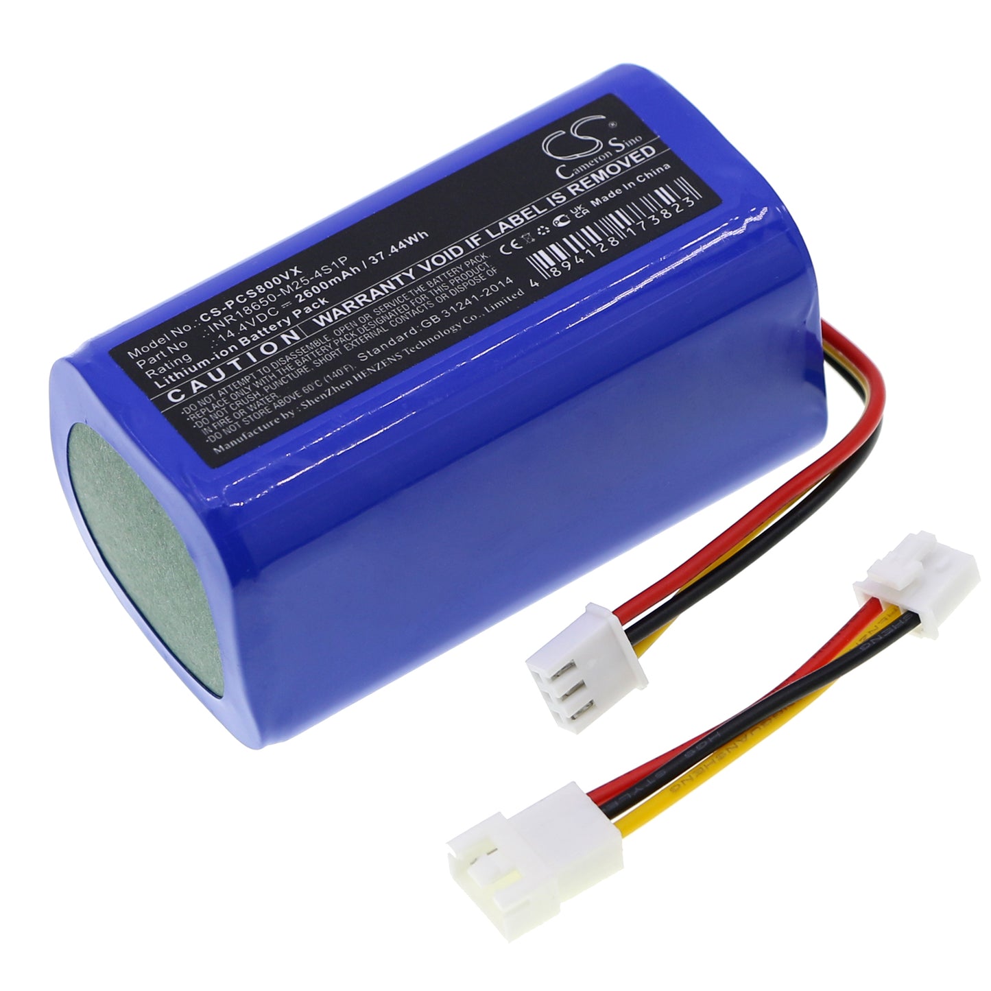 Batteri till Proscenic 820T 2600mAh / 37.44Wh