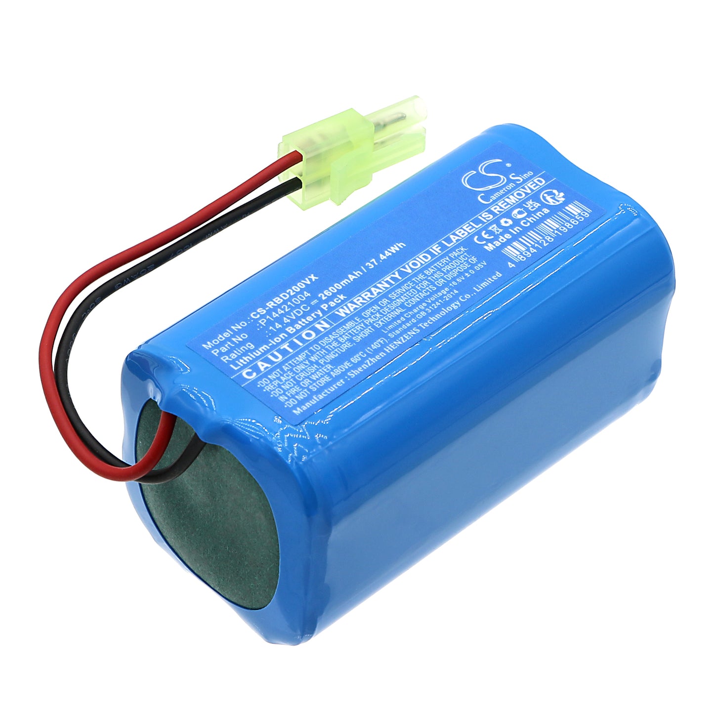 Batteri till Robojet Duel 2 2600mAh / 37.44Wh