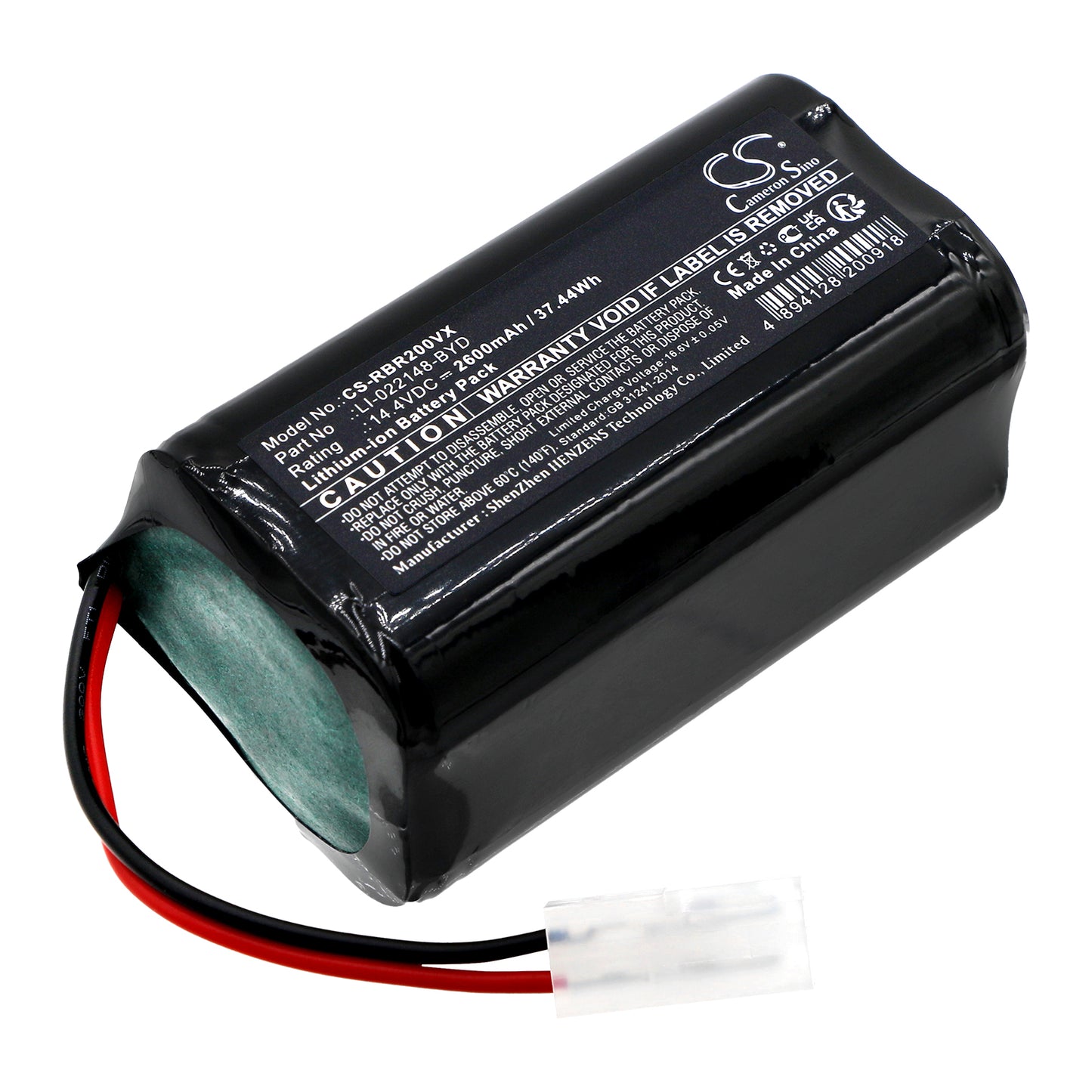 Batteri till RobZone DOG 2600mAh / 37.44Wh
