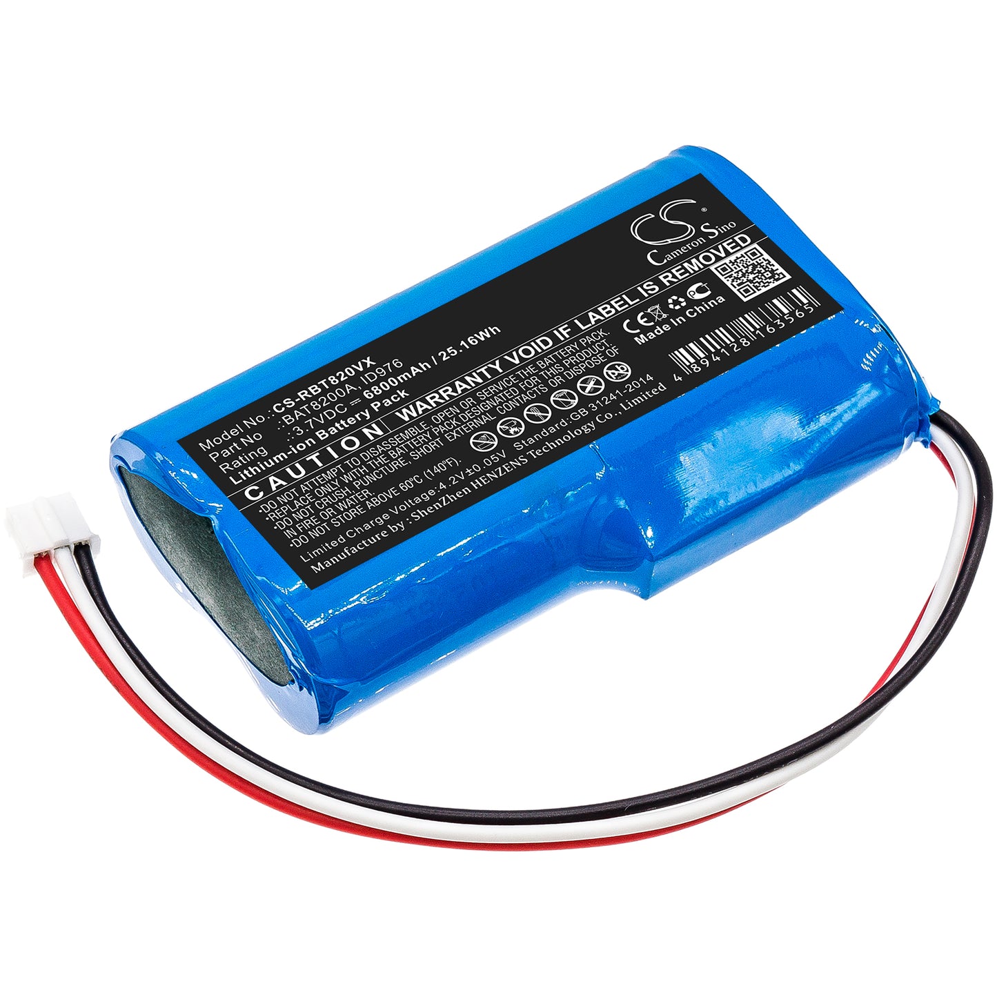 Batteri till Robomow Robozone Switch 2019 6800mAh / 25.16Wh