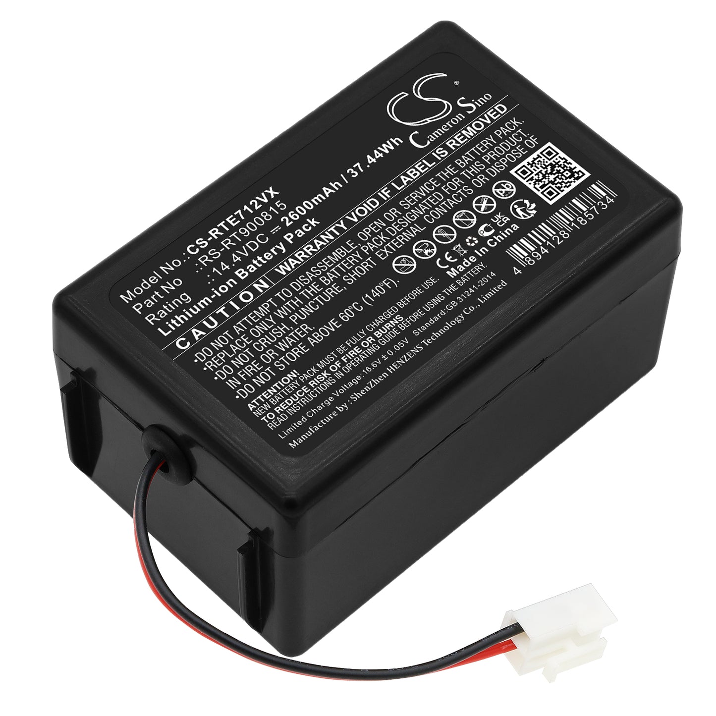 Battery for Rowenta RR715 2600mAh / 37.44Wh