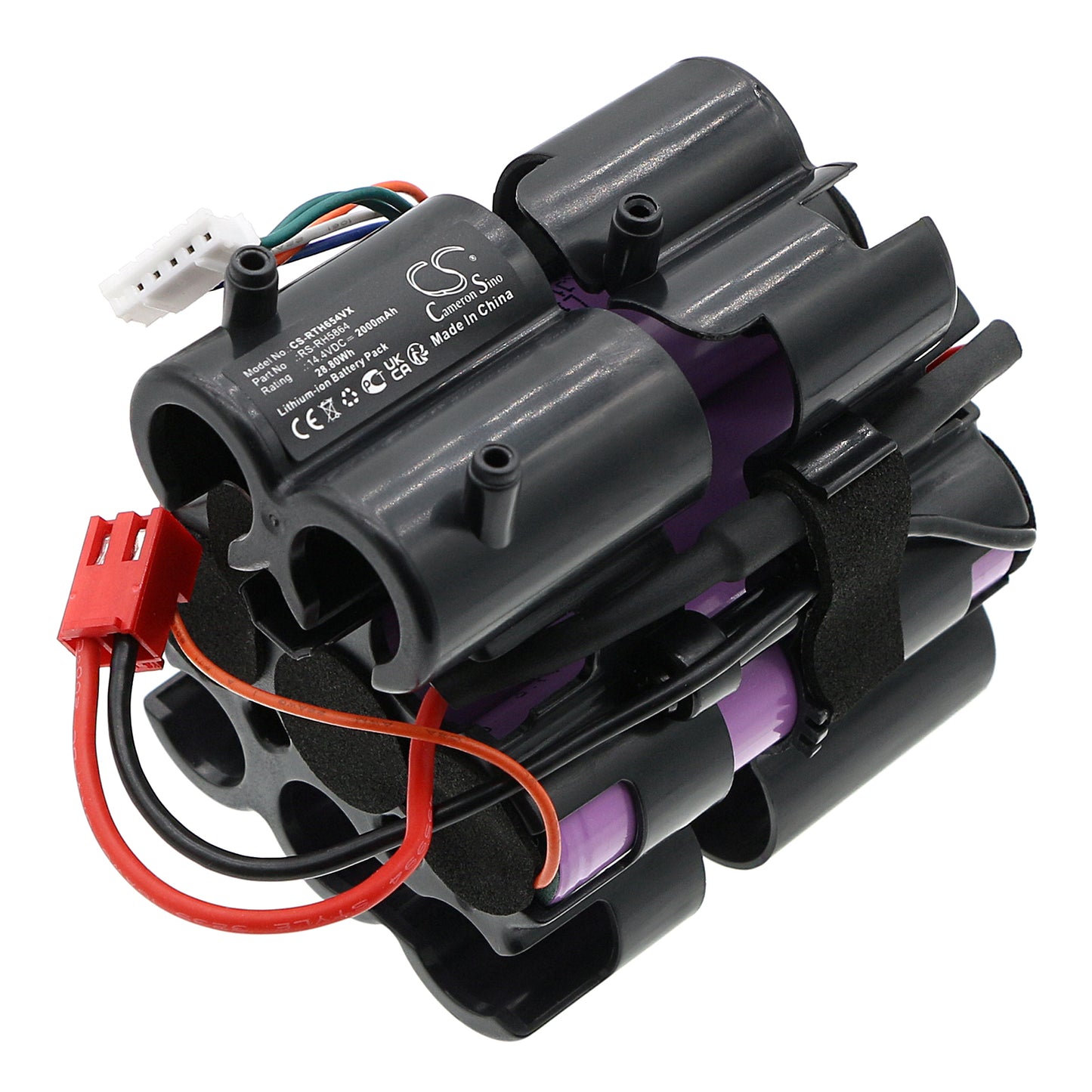 Batteri till Rowenta RH6547WH/BA0 2000mAh / 28.80Wh