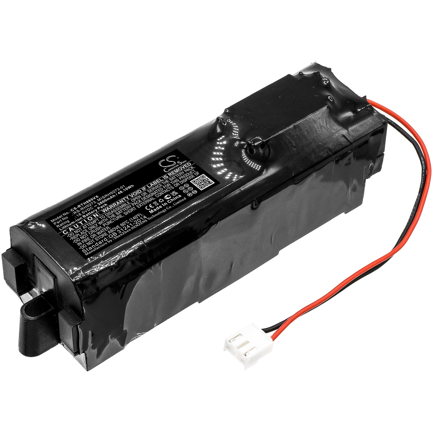 Batteri till Rowenta RH8813WH / 2D2 2600mAh / 48.10Wh