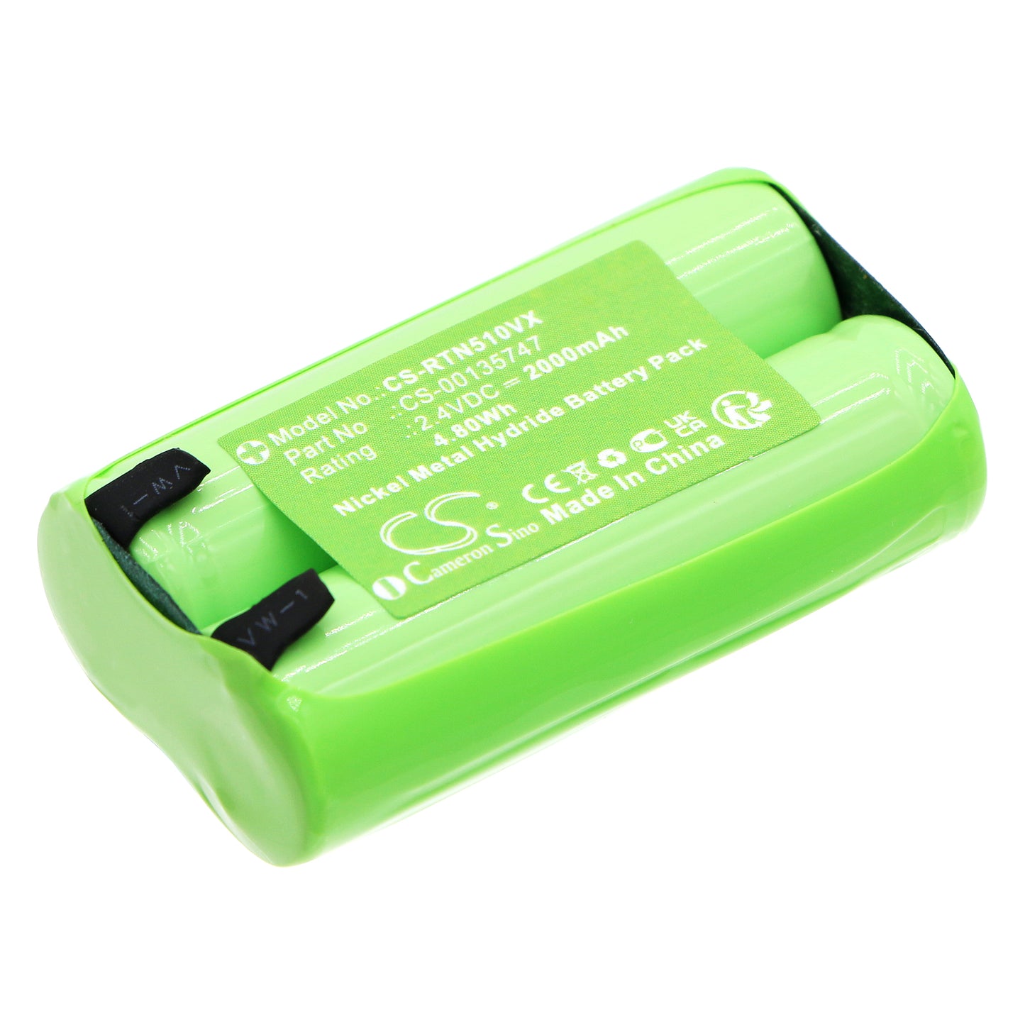 Batteri till Rowenta TN5141E5/3M0 2000mAh / 4.80Wh