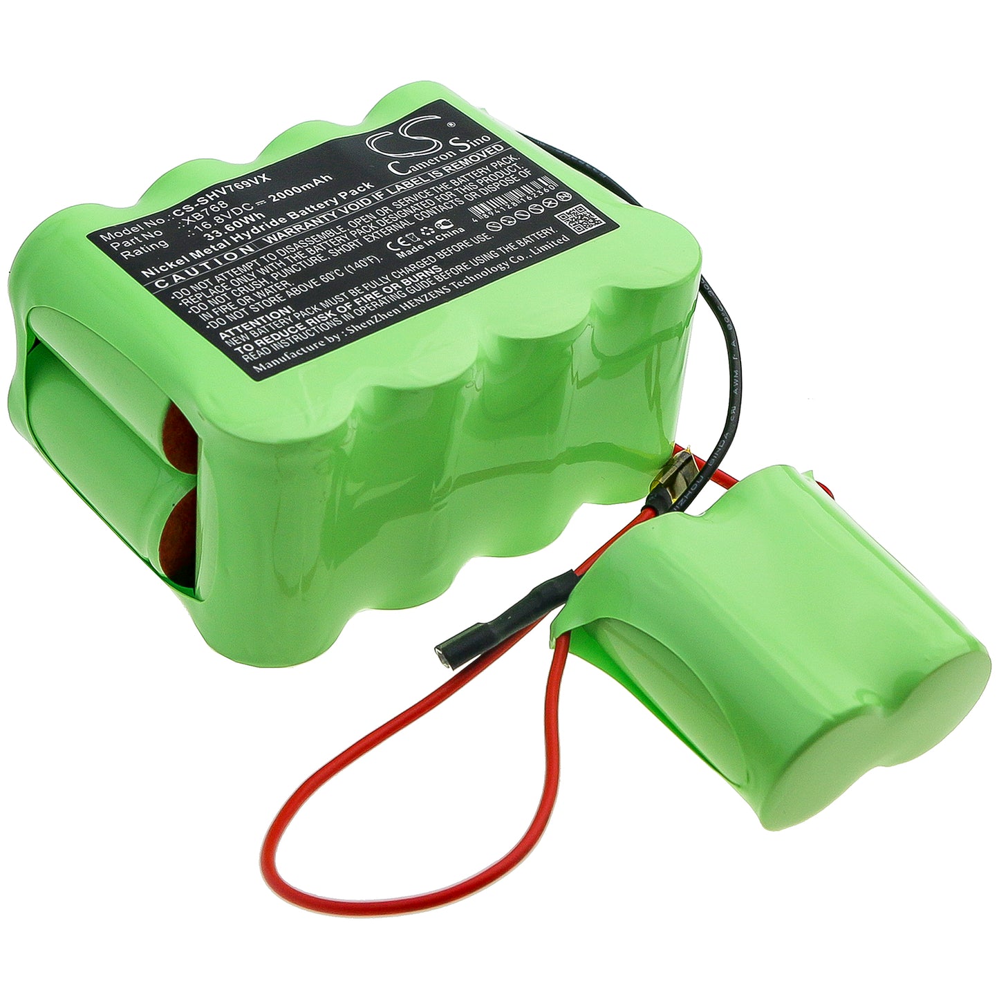 Akku Shark SV769TD 2000mAh / 33.60Wh