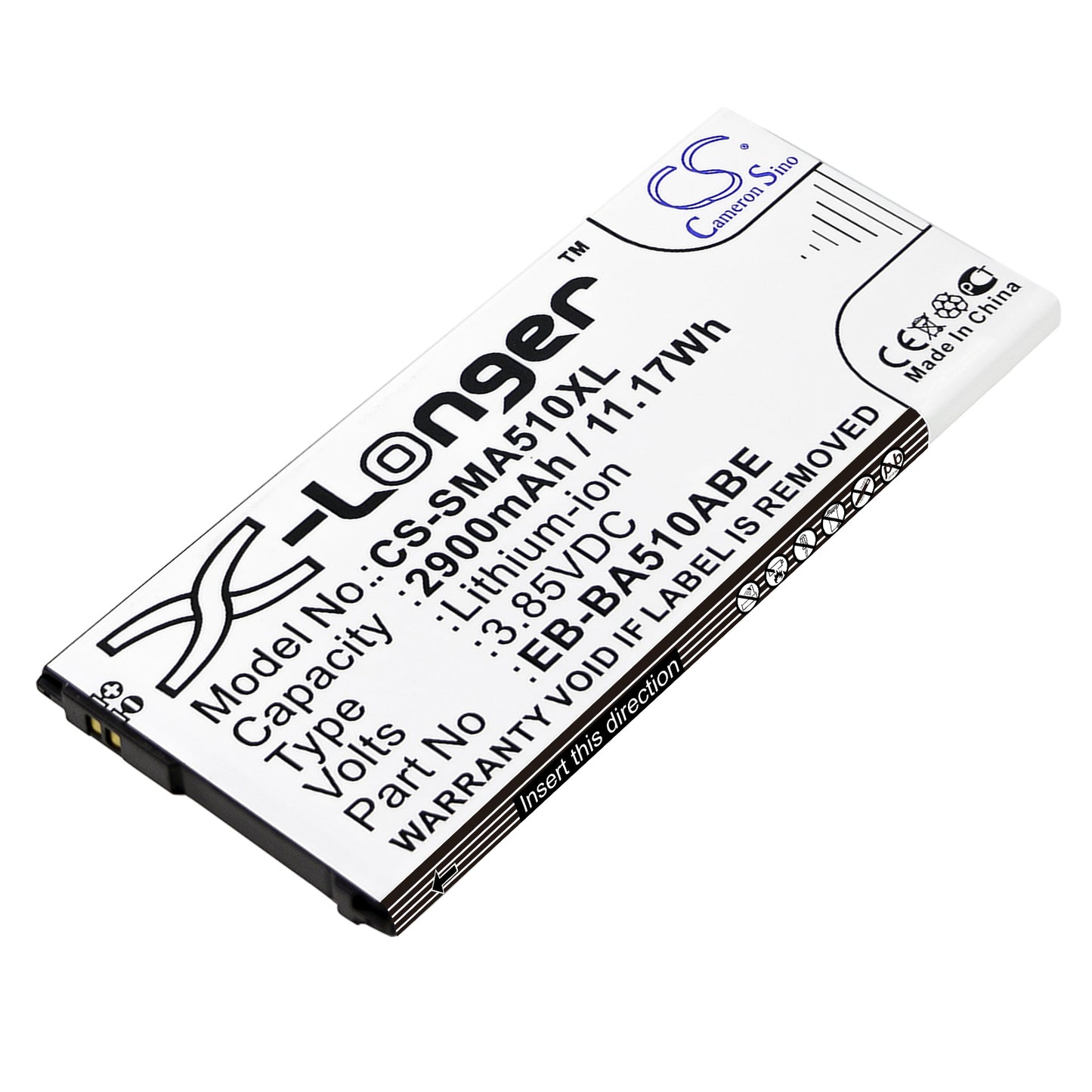 Akku Samsung SM-A510F/DS 2900mAh / 11.17Wh