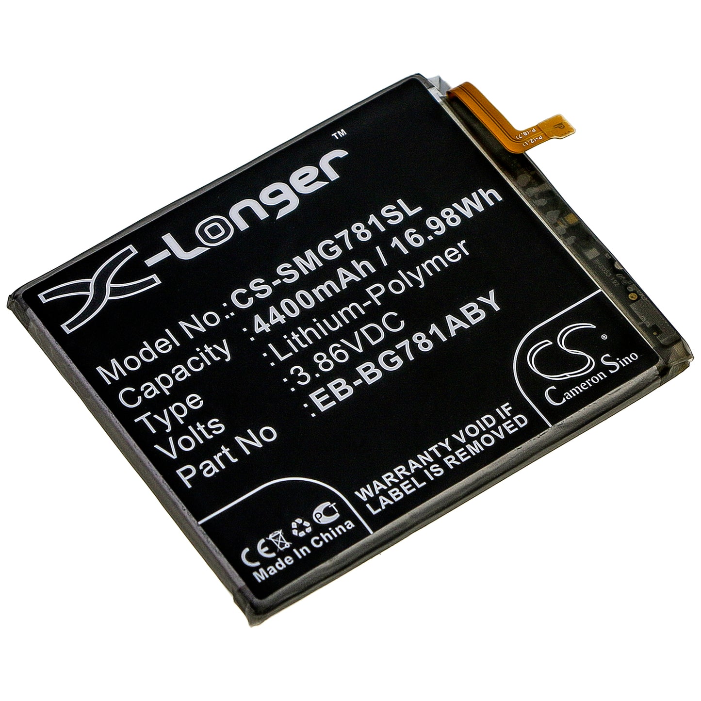 Batteri till Samsung SM-G781U1/DS 4400mAh / 16.98Wh