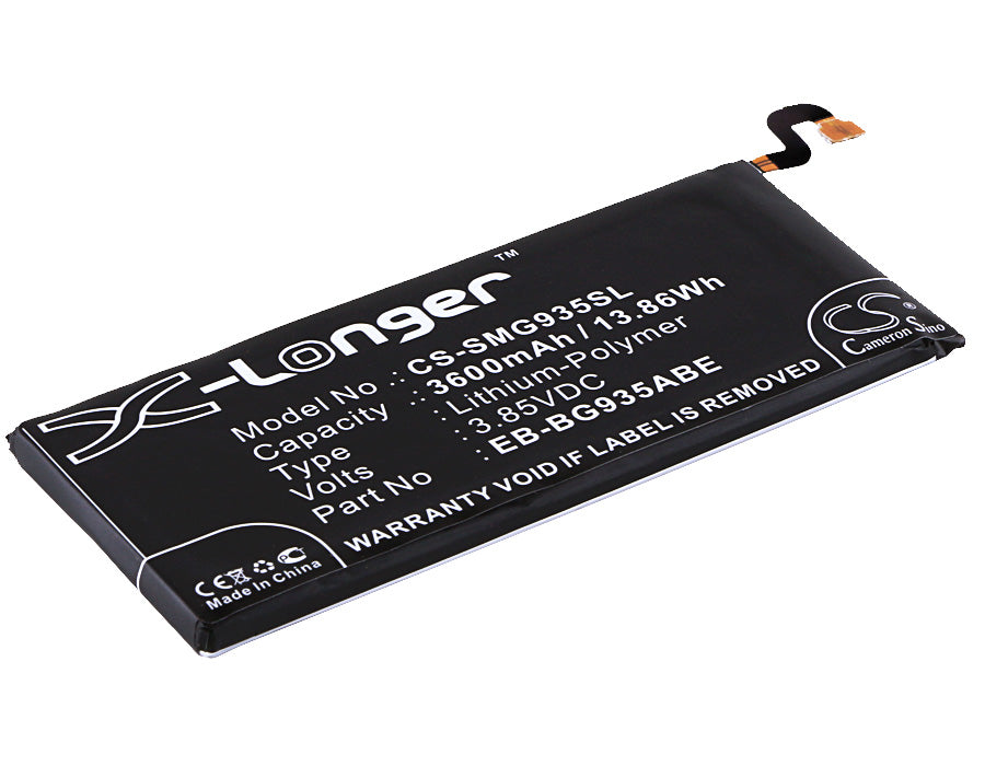 Batteri till Samsung  Galaxy S7 Edge 3600mAh / 13.86Wh