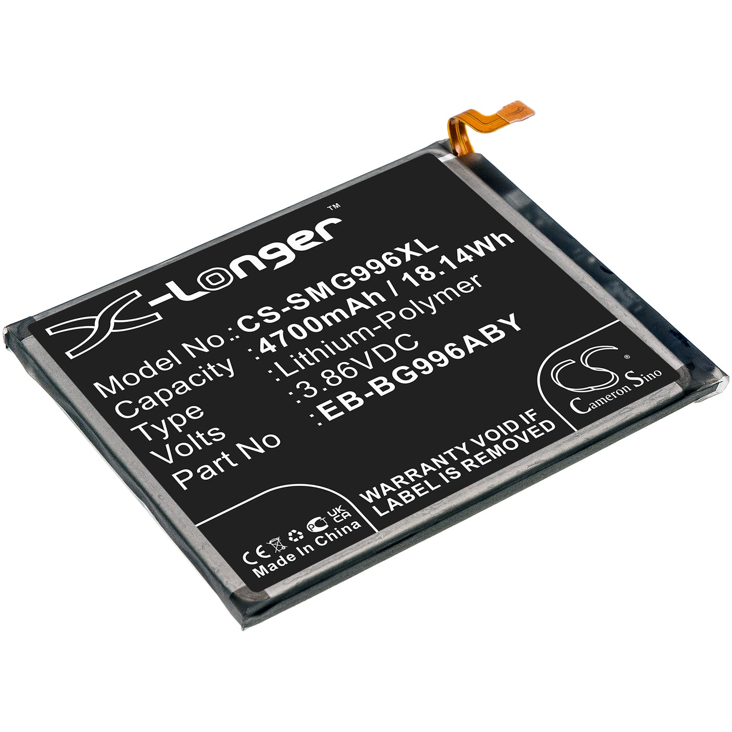 Batteri till Samsung SM-G996W 4700mAh / 18.14Wh