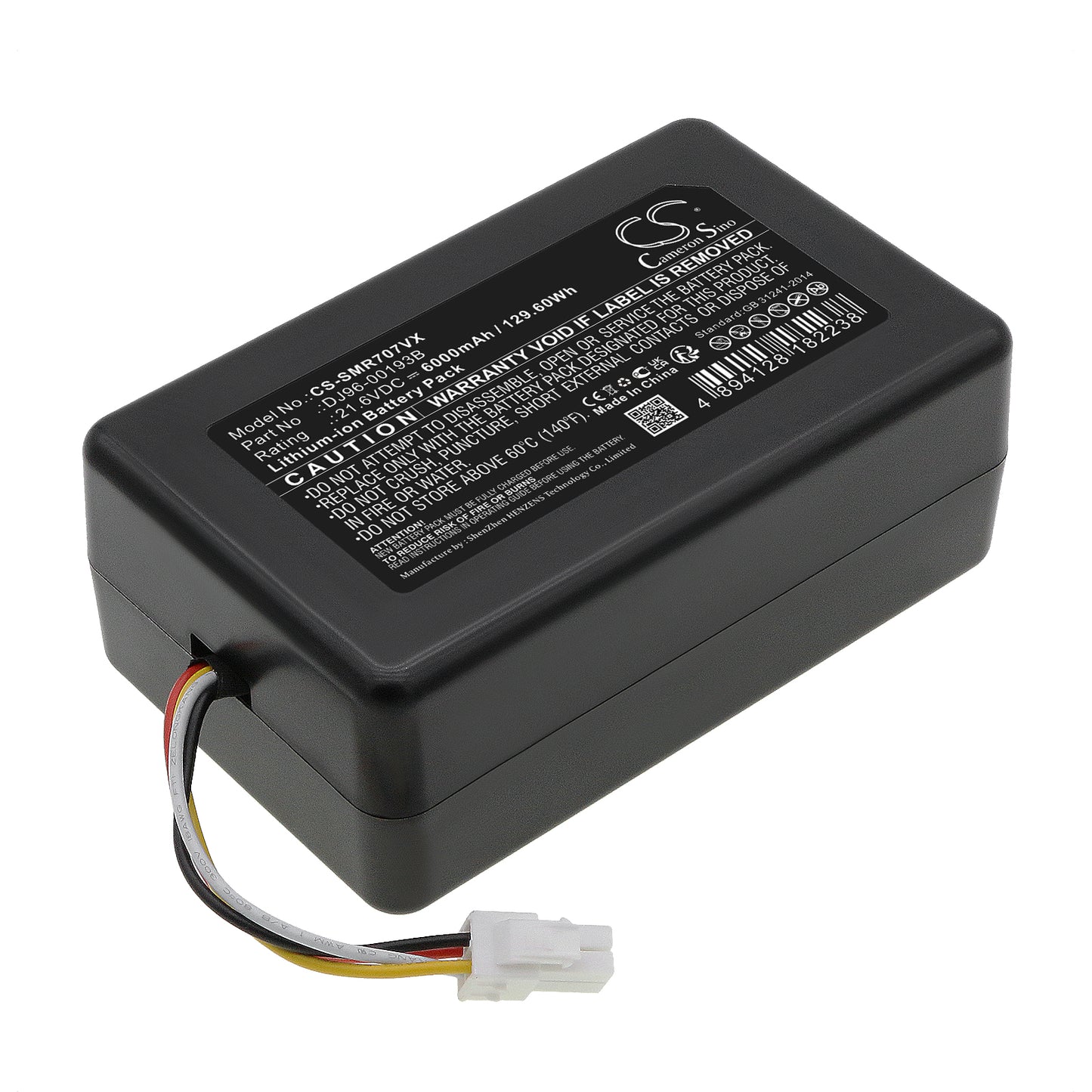 Battery for Samsung VR1AM7010U5/AA 6000mAh / 129.60Wh