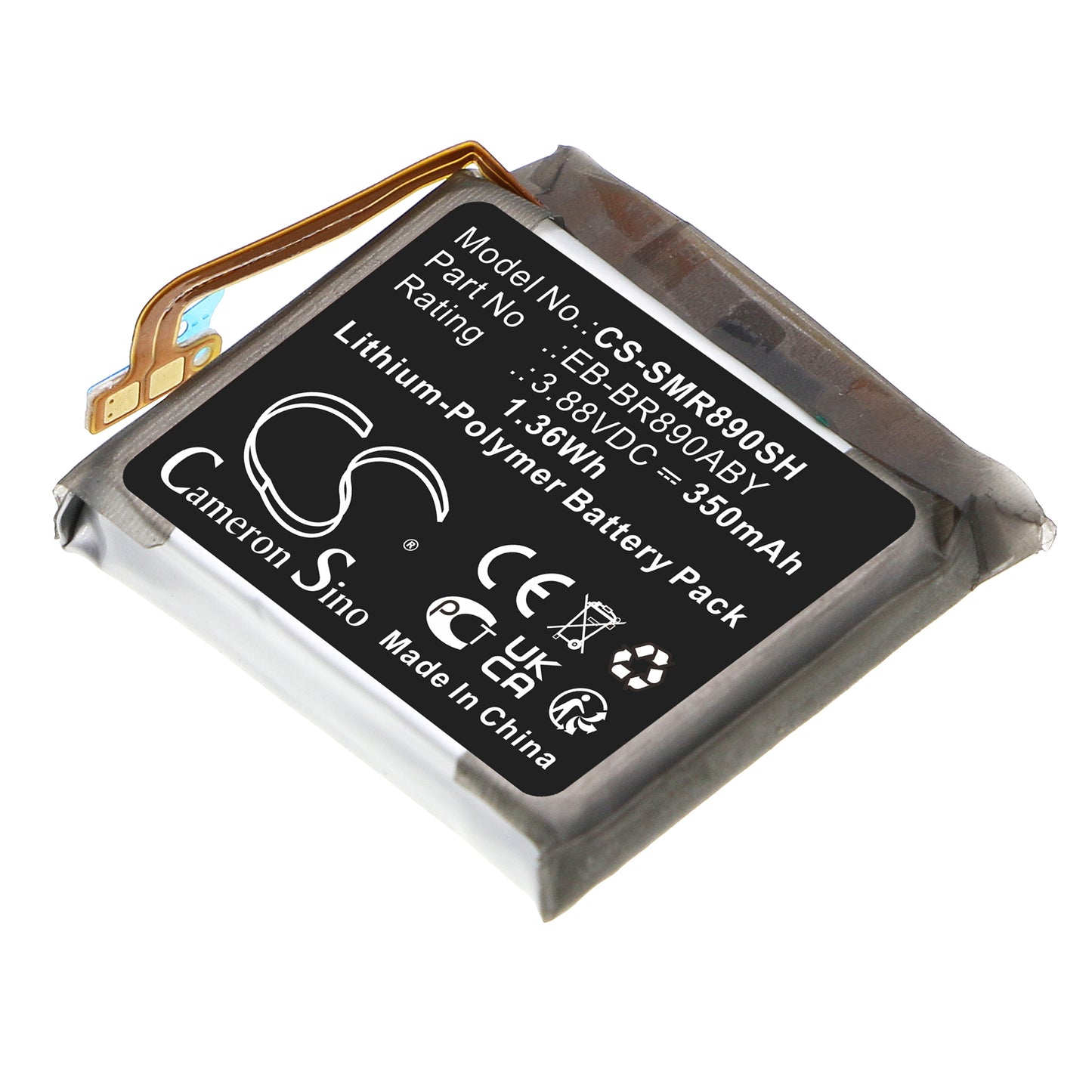 Batteri till Samsung SM-R870NZSCXAA 350mAh / 1.36Wh