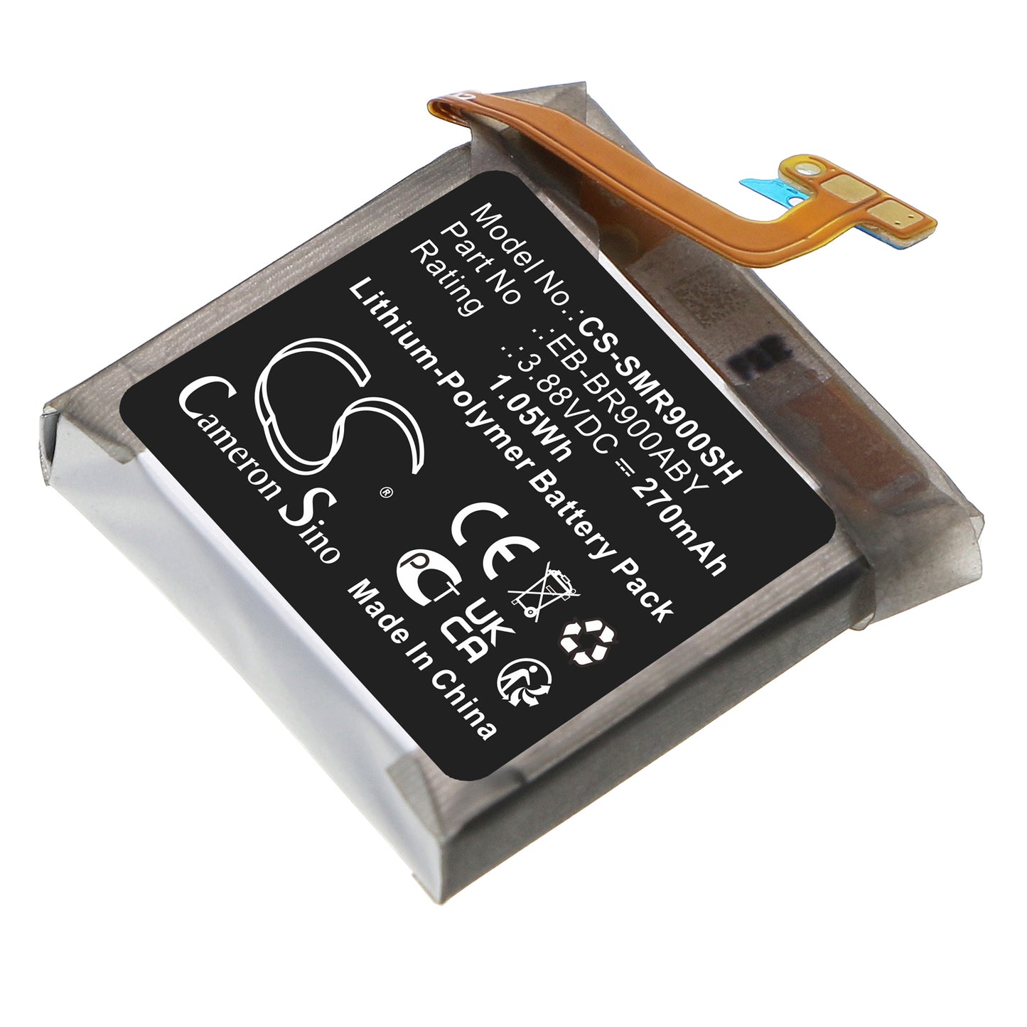 Akku Samsung SM-R905 270mAh / 1.05Wh