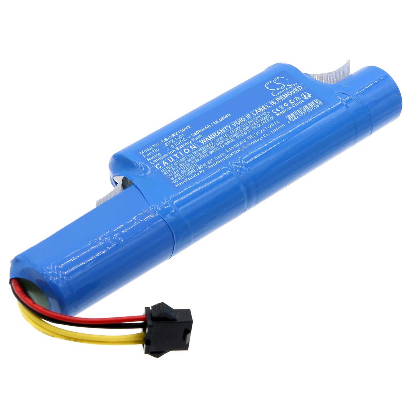 Akku Redmond VR201 PetProlle 2600mAh / 28.08Wh