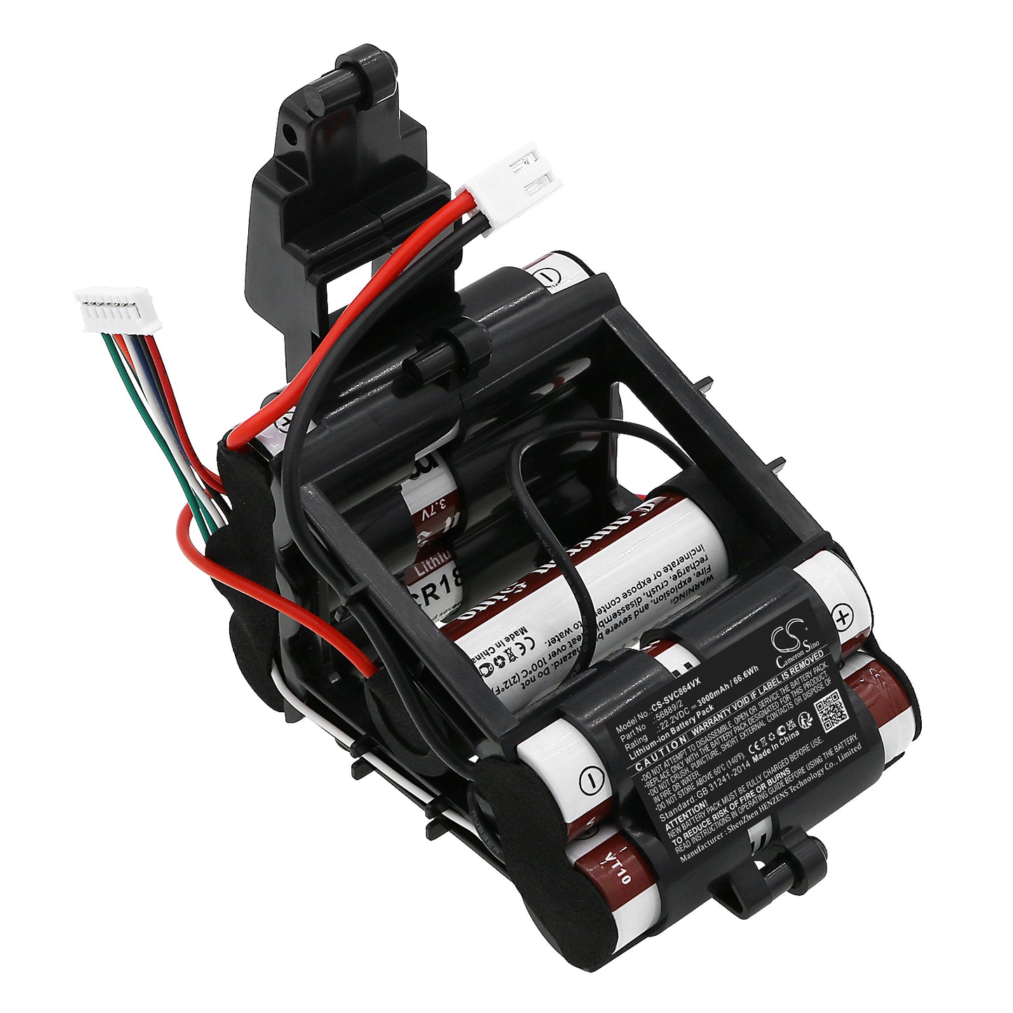 Batteri till Sencor  SVC 8621TI 3000mAh / 66.6Wh
