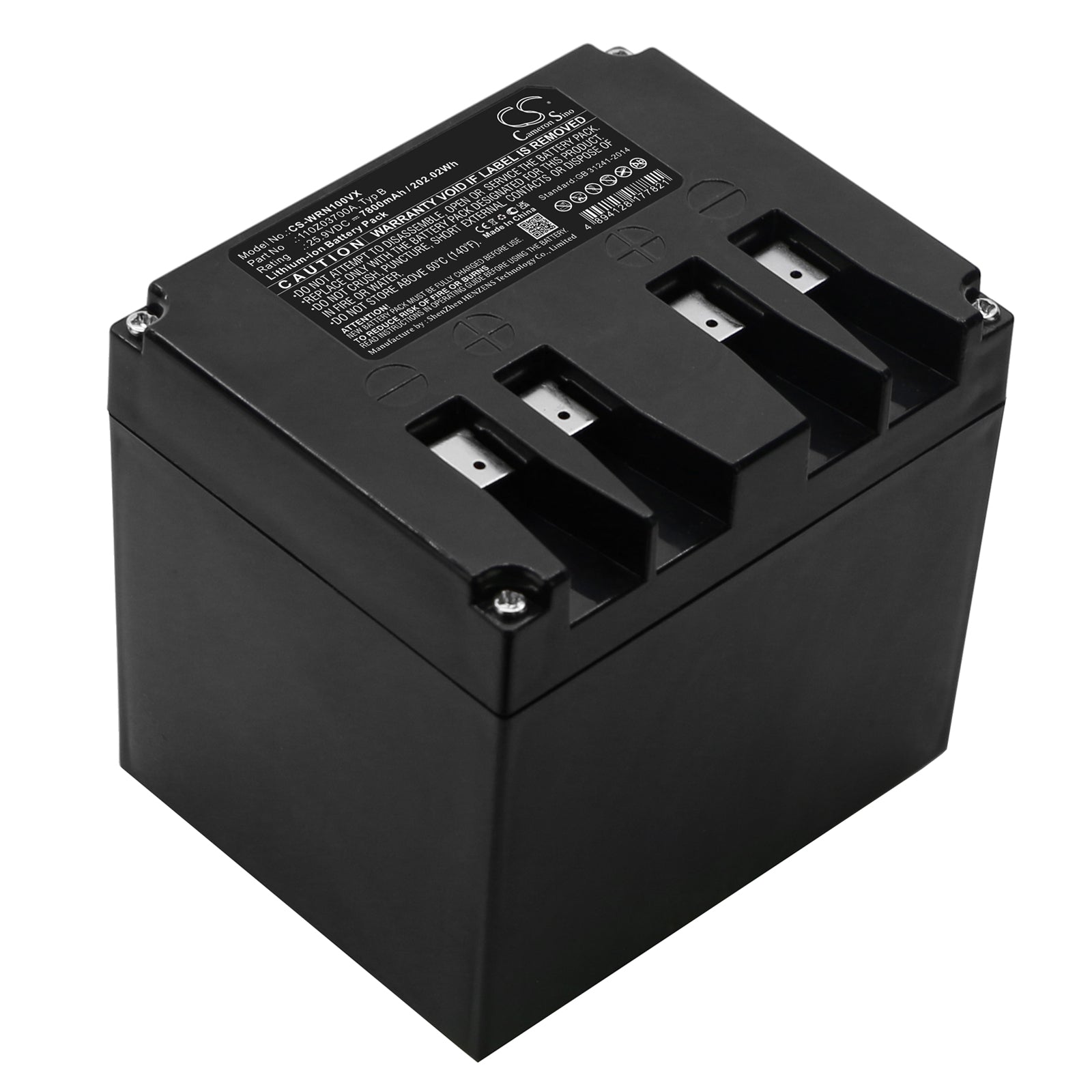 Batteri till Stiga Autoclip 140 7800mAh / 202.02Wh