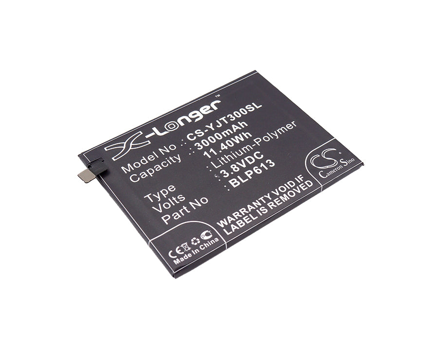 Akku OnePlus 3:lle 3000mAh / 11,40Wh