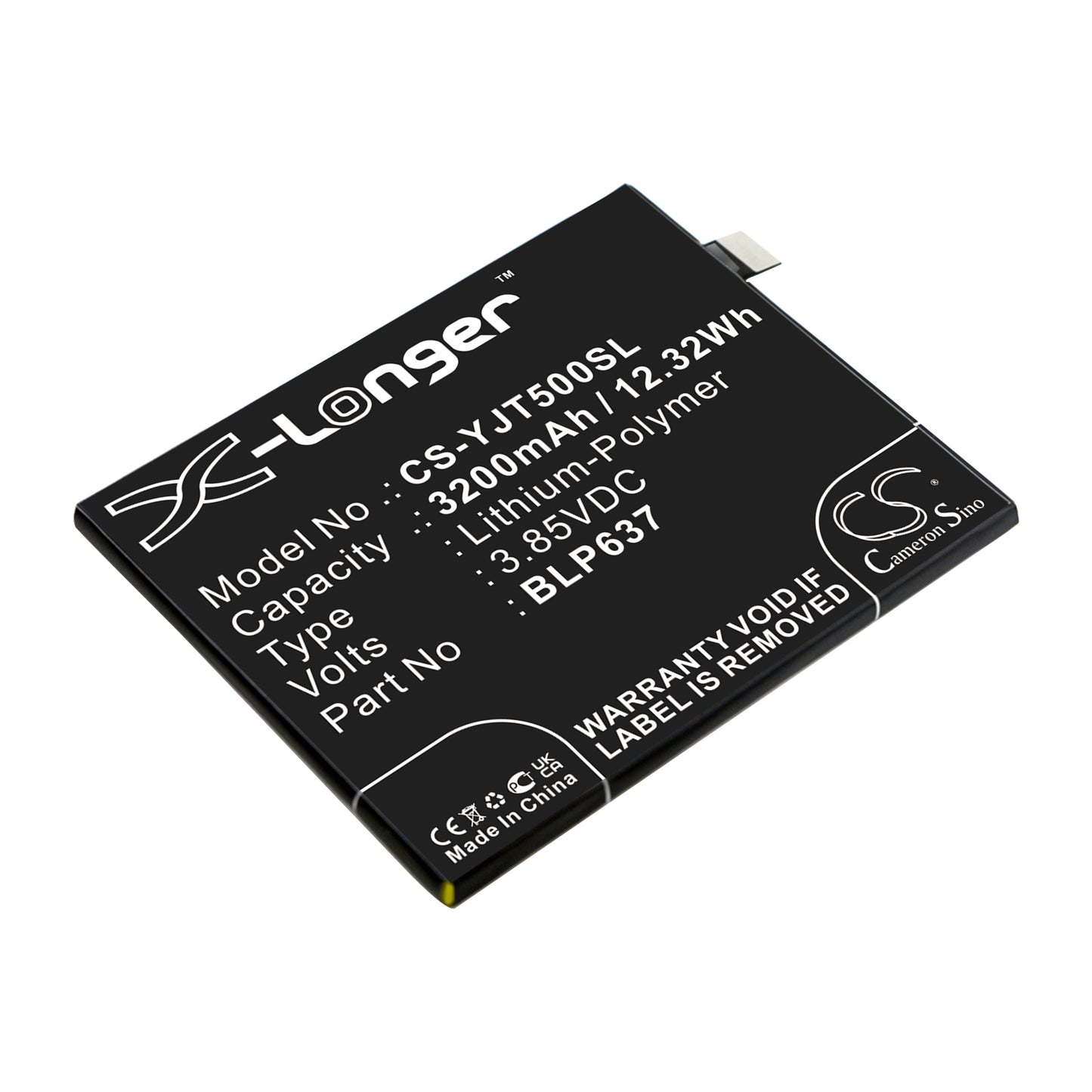 Akku OnePlus 5 Dual SIM 3200mAh / 12.32Wh
