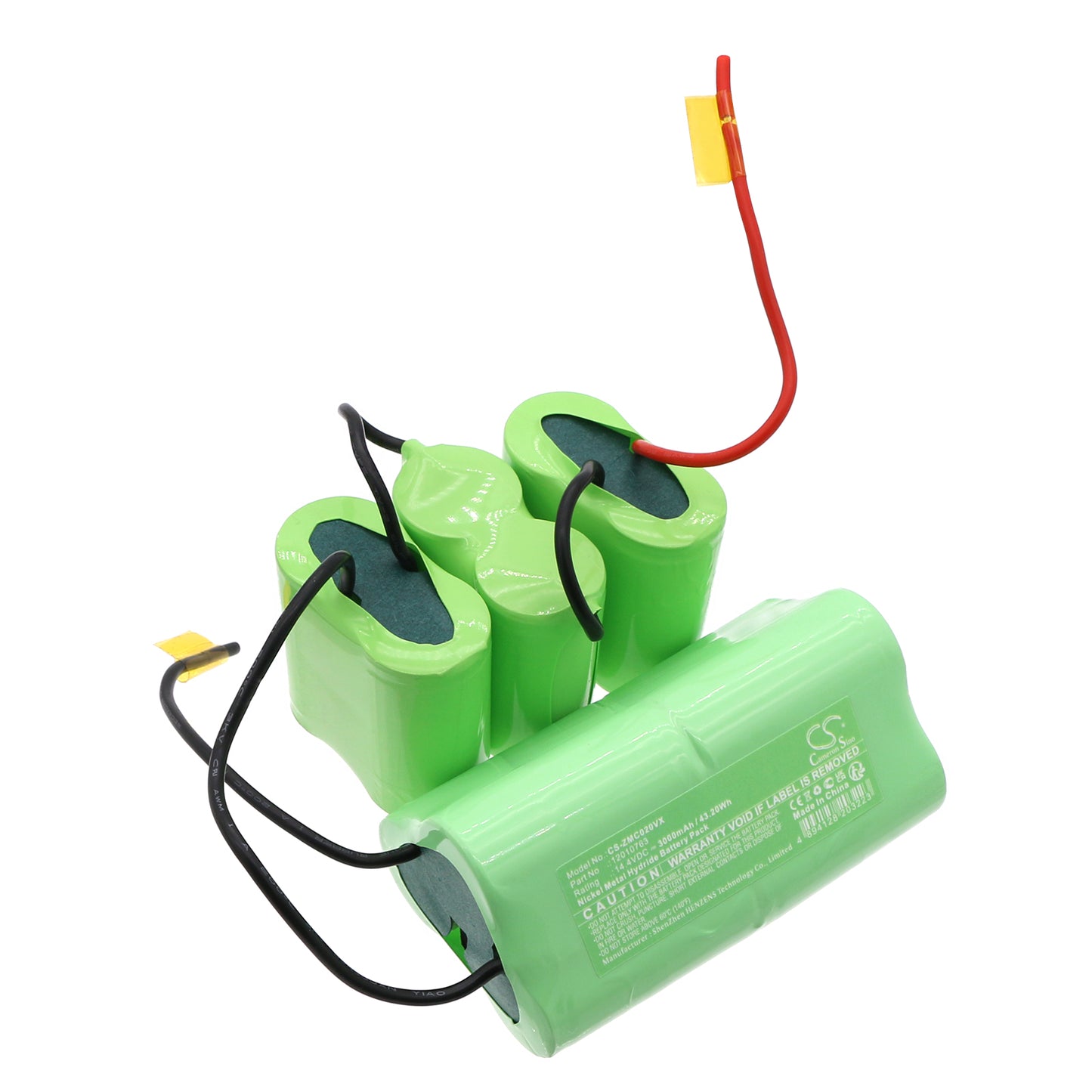 Batteri till Zelmer  ZVC020ZQ 3000mAh / 43.20Wh